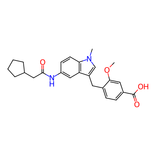 Chemical structure of BindingDB Monomer ID 50015521