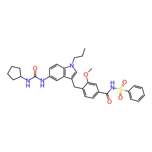 Chemical structure of BindingDB Monomer ID 50015523