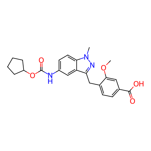 Chemical structure of BindingDB Monomer ID 50015525