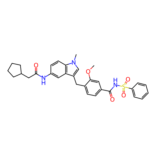 Chemical structure of BindingDB Monomer ID 50015528