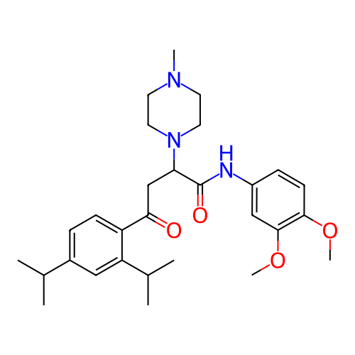 Chemical structure of BindingDB Monomer ID 50016386