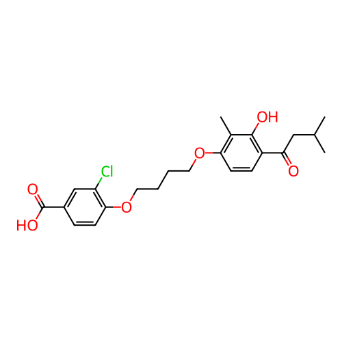 Chemical structure of BindingDB Monomer ID 50017255