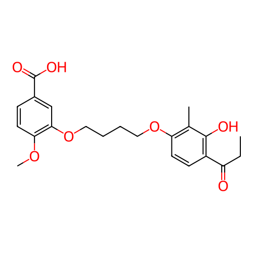 Chemical structure of BindingDB Monomer ID 50017261