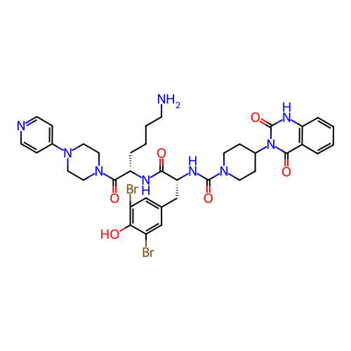 Chemical structure of BindingDB Monomer ID 50017422