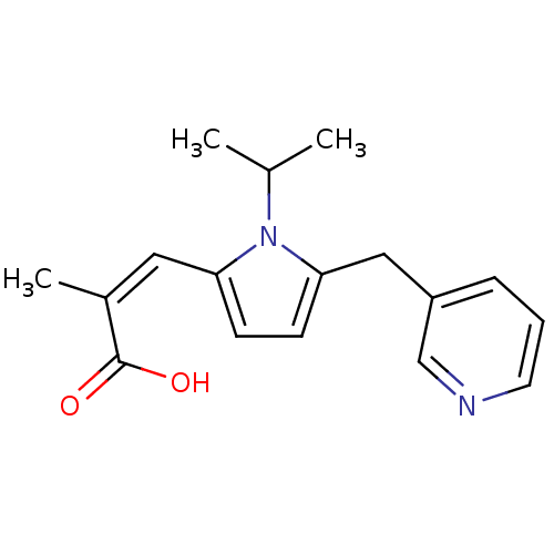 Chemical structure of BindingDB Monomer ID 50017915