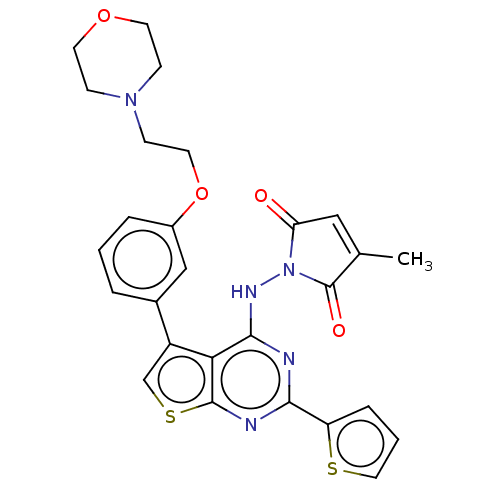 Chemical structure of BindingDB Monomer ID 50018496