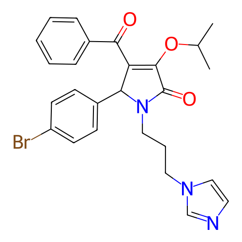 Chemical structure of BindingDB Monomer ID 50018541