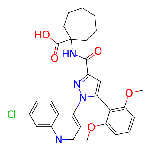 Chemical structure of BindingDB Monomer ID 50019411