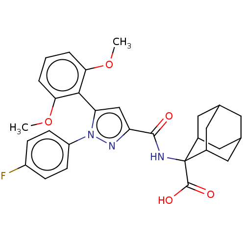 Chemical structure of BindingDB Monomer ID 50019419