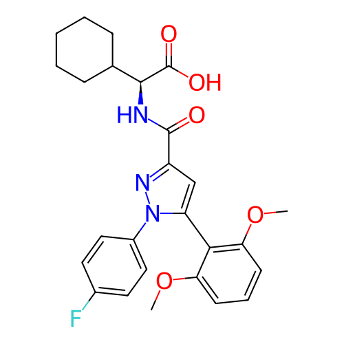 Chemical structure of BindingDB Monomer ID 50019420