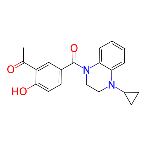 Chemical structure of BindingDB Monomer ID 50019486