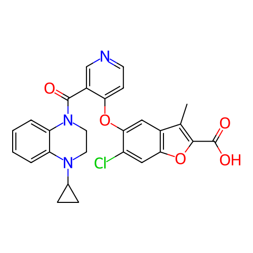 Chemical structure of BindingDB Monomer ID 50019505