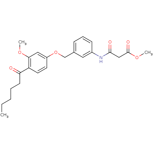 Chemical structure of BindingDB Monomer ID 50019552