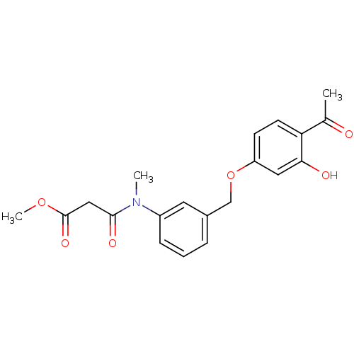 Chemical structure of BindingDB Monomer ID 50019564