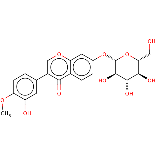 Chemical structure of BindingDB Monomer ID 50021397