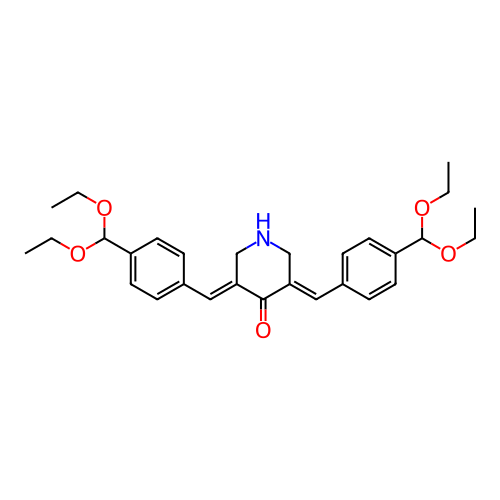 Chemical structure of BindingDB Monomer ID 50021447