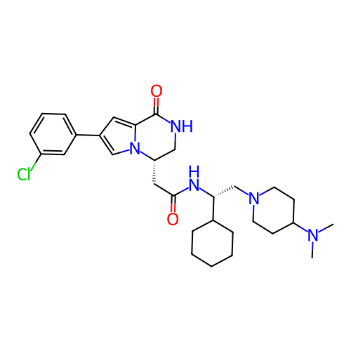 Chemical structure of BindingDB Monomer ID 50021624