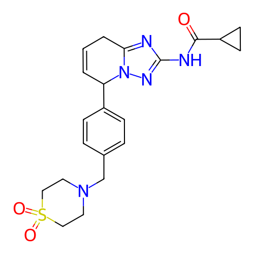 Chemical structure of BindingDB Monomer ID 50021657