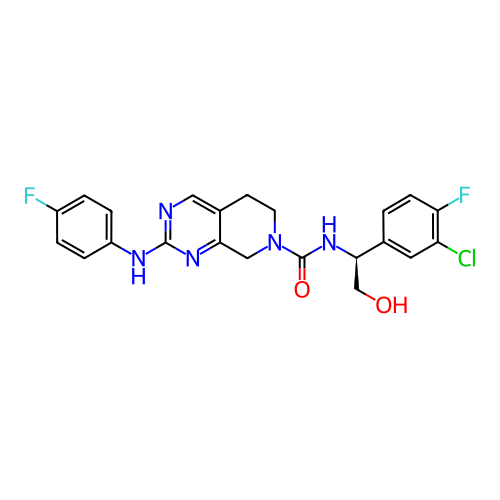 Chemical structure of BindingDB Monomer ID 50021760