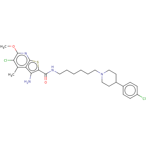 Chemical structure of BindingDB Monomer ID 50021819