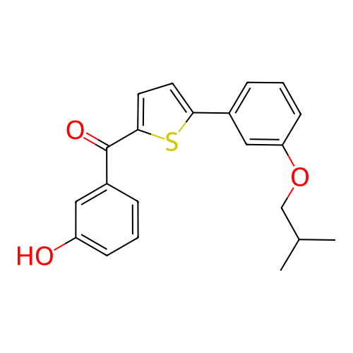 Chemical structure of BindingDB Monomer ID 50023156