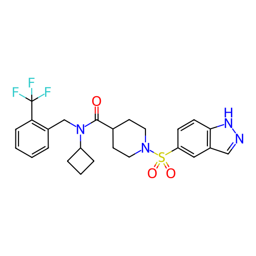 Chemical structure of BindingDB Monomer ID 50023264