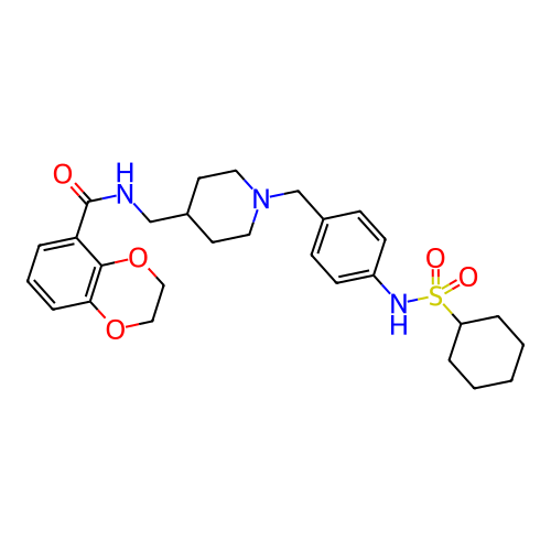 Chemical structure of BindingDB Monomer ID 50023372