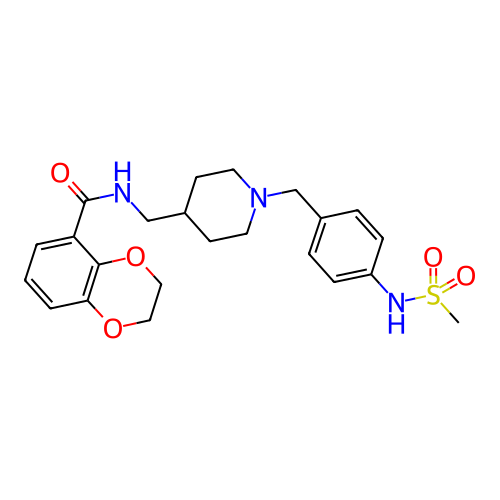 Chemical structure of BindingDB Monomer ID 50023375