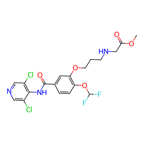 Chemical structure of BindingDB Monomer ID 50023419