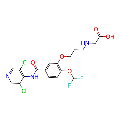 Chemical structure of BindingDB Monomer ID 50023420