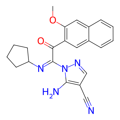 Chemical structure of BindingDB Monomer ID 50023471