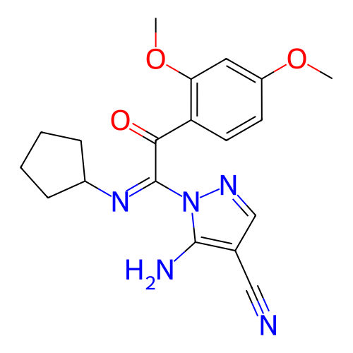 Chemical structure of BindingDB Monomer ID 50023477