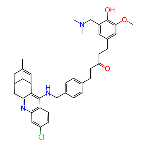 Chemical structure of BindingDB Monomer ID 50023605