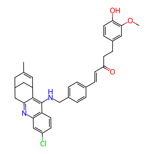 Chemical structure of BindingDB Monomer ID 50023606