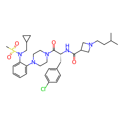 Chemical structure of BindingDB Monomer ID 50024298