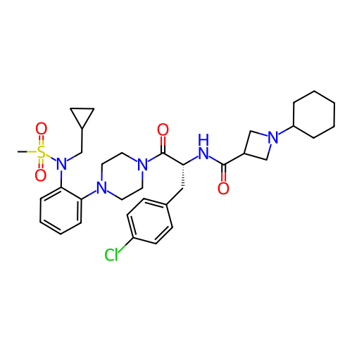 Chemical structure of BindingDB Monomer ID 50024300