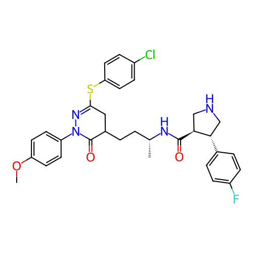 Chemical structure of BindingDB Monomer ID 50024374
