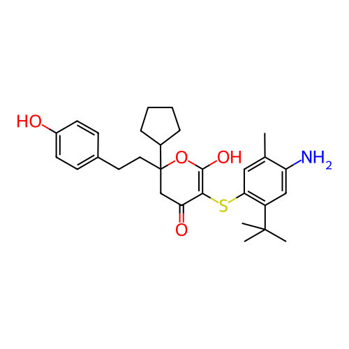 Chemical structure of BindingDB Monomer ID 50024670