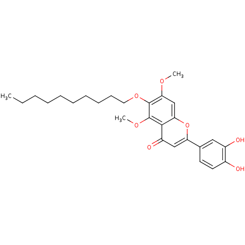 Chemical structure of BindingDB Monomer ID 50025307