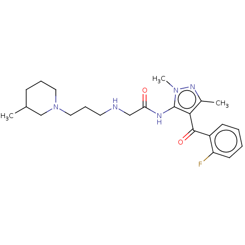 Chemical structure of BindingDB Monomer ID 50025383