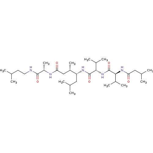 Chemical structure of BindingDB Monomer ID 50025537