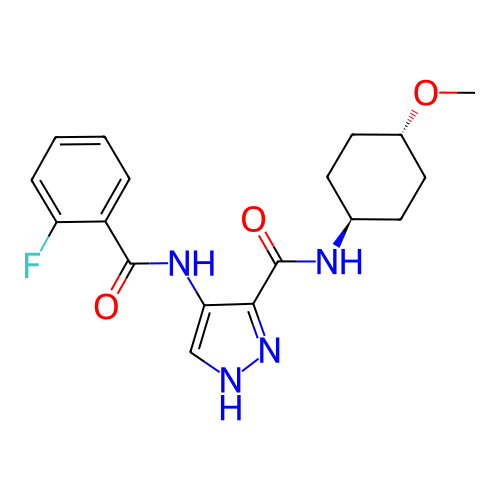 Chemical structure of BindingDB Monomer ID 50025634