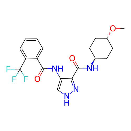 Chemical structure of BindingDB Monomer ID 50025635