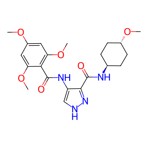 Chemical structure of BindingDB Monomer ID 50025641