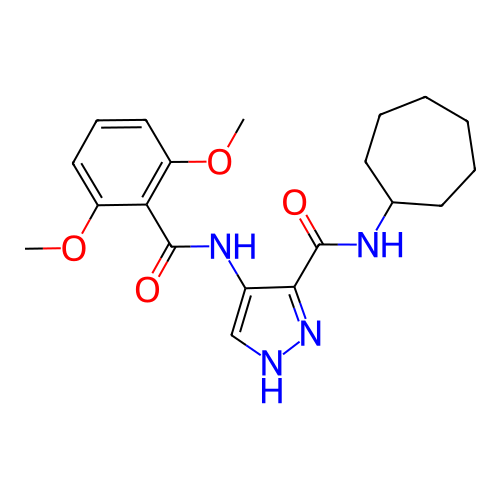 Chemical structure of BindingDB Monomer ID 50025657