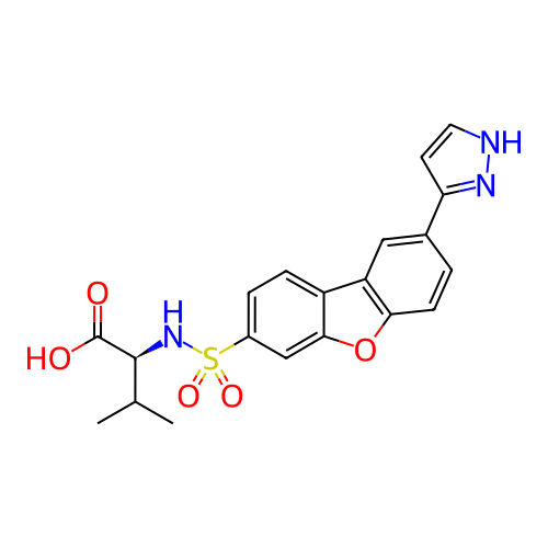 Chemical structure of BindingDB Monomer ID 50026624