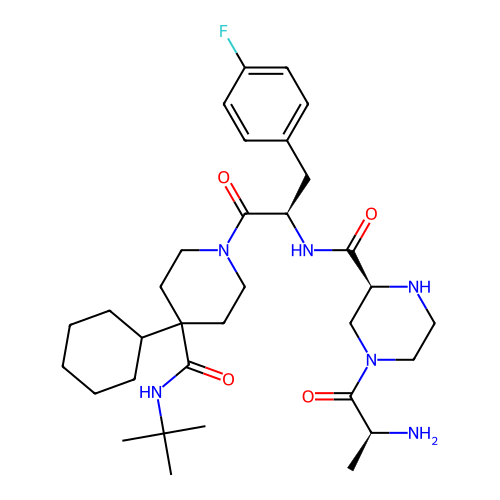 Chemical structure of BindingDB Monomer ID 50027156