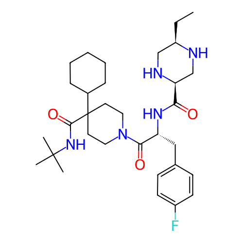 Chemical structure of BindingDB Monomer ID 50027173