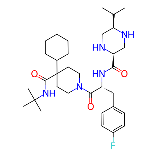Chemical structure of BindingDB Monomer ID 50027174