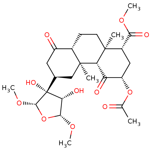 Chemical structure of BindingDB Monomer ID 50027233
